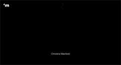 Desktop Screenshot of christinemanfield.com